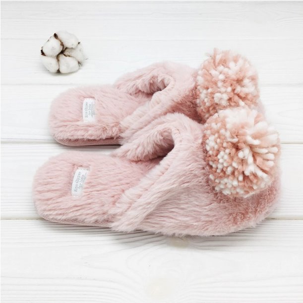 картинка Тапочки мягкие РOMPOMS I'M A PRINCESS (E 1450) от интернет магазина